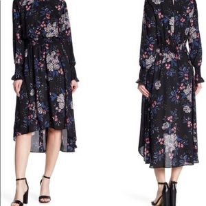 Nanette Lepore Floral Midi Dress